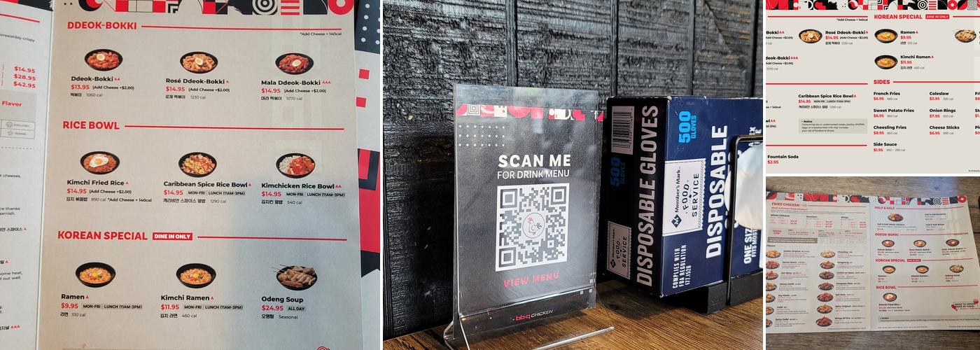 bb.q Chicken Cary Menu