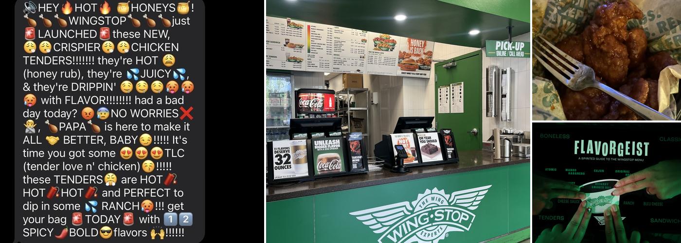Wingstop Menu