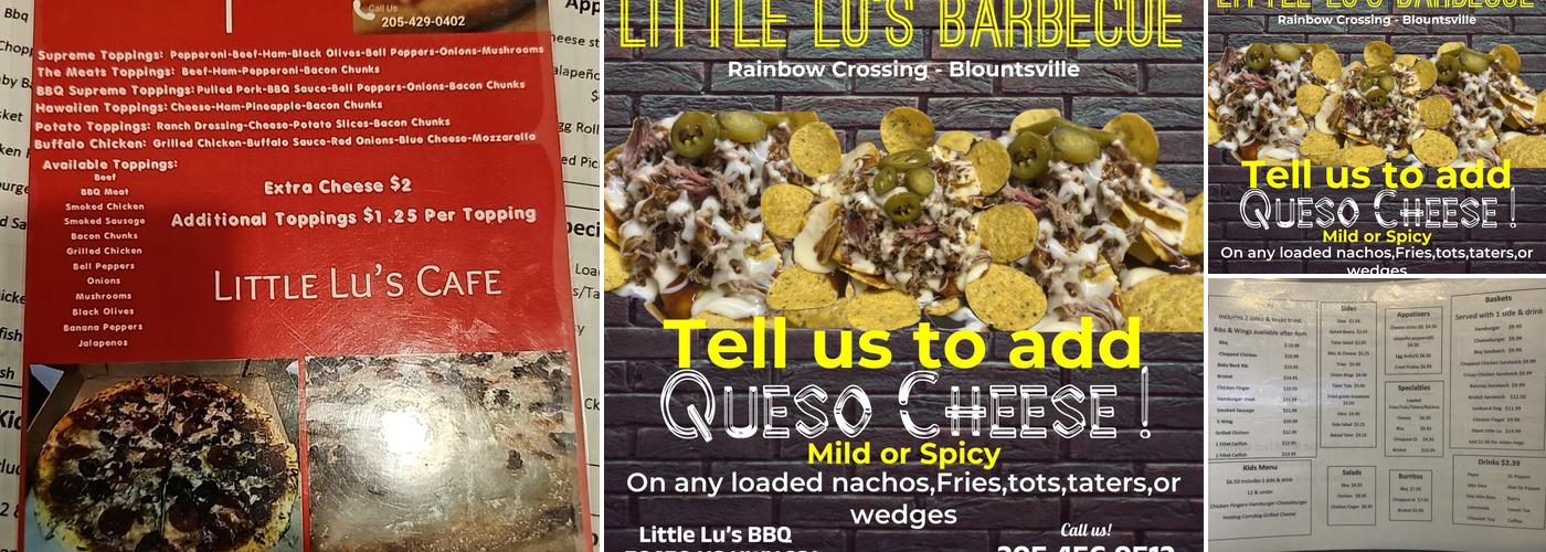 Little Lu’s Cafe Menu