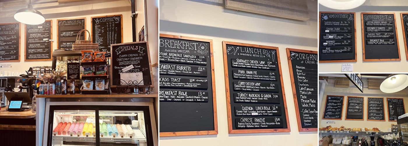 WildFlour Cafe & Bakery Menu