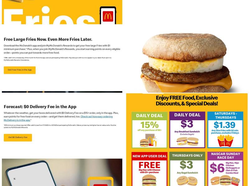 McDonald's Menu