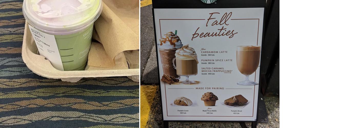 Starbucks Menu