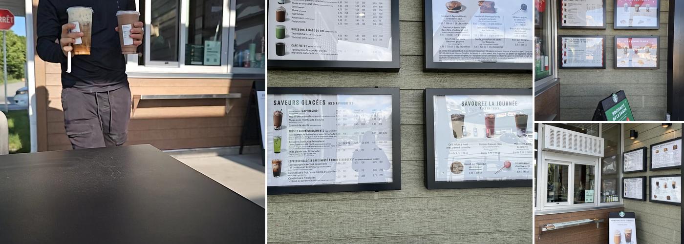 Starbucks Menu