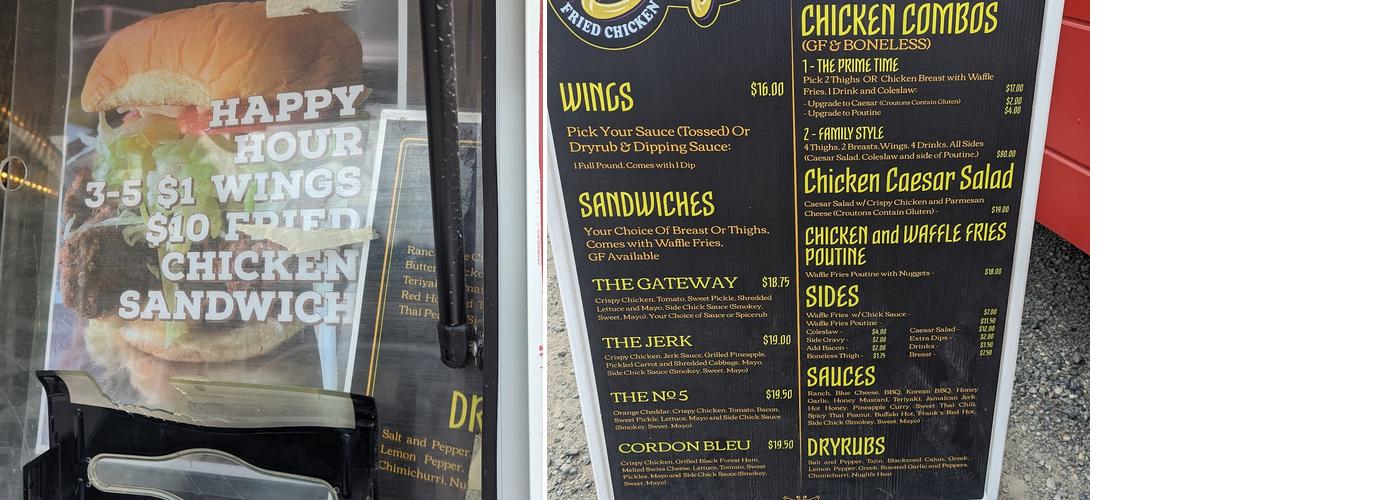 Nuglife Menu