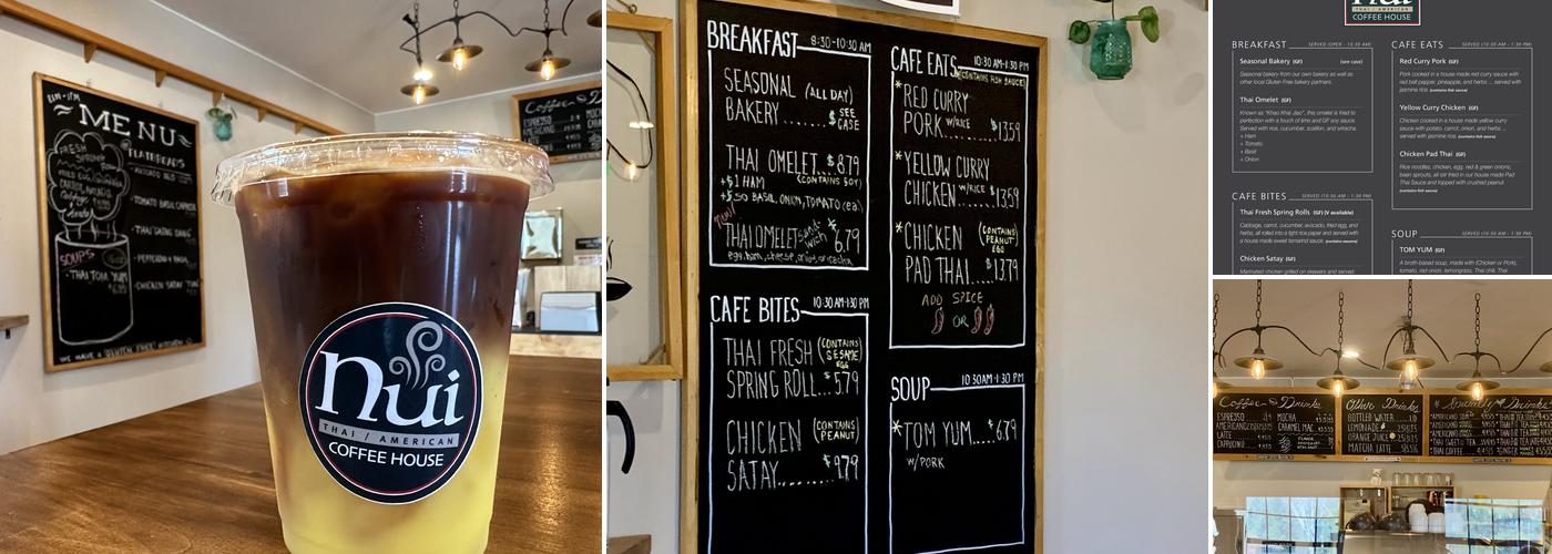 Nui Coffee House Menu
