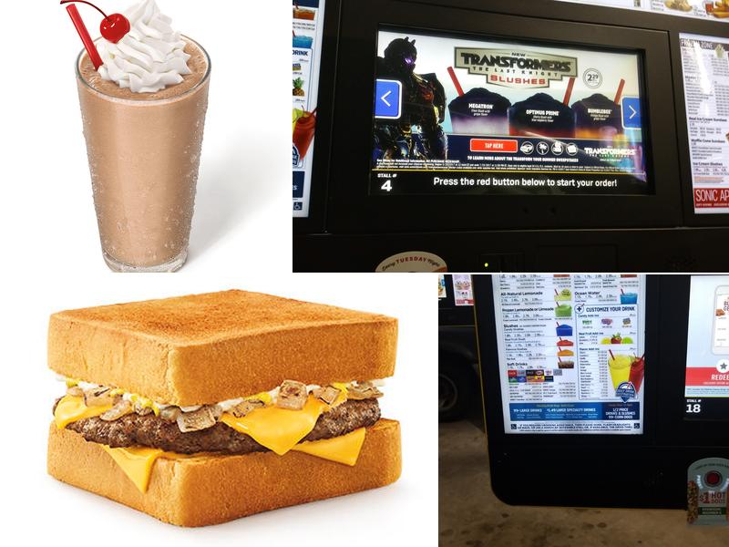 Sonic Drive-In Menu