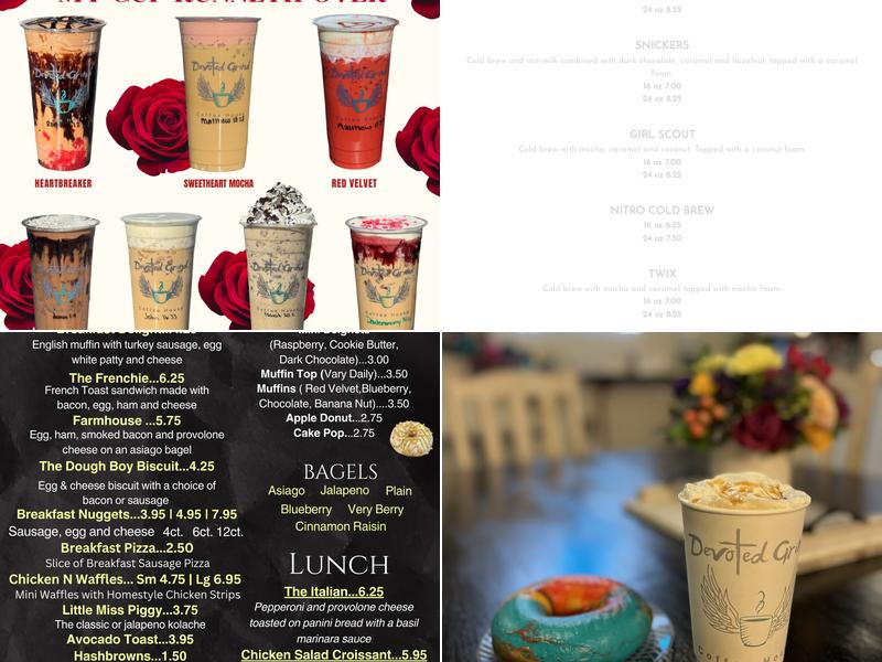 Devoted Grind Coffee House Menu