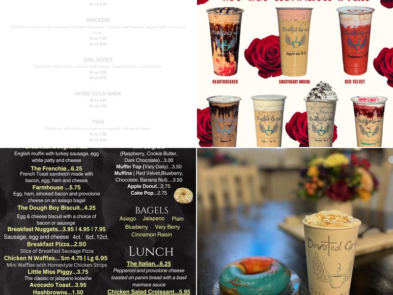 Devoted Grind Coffee House Menu