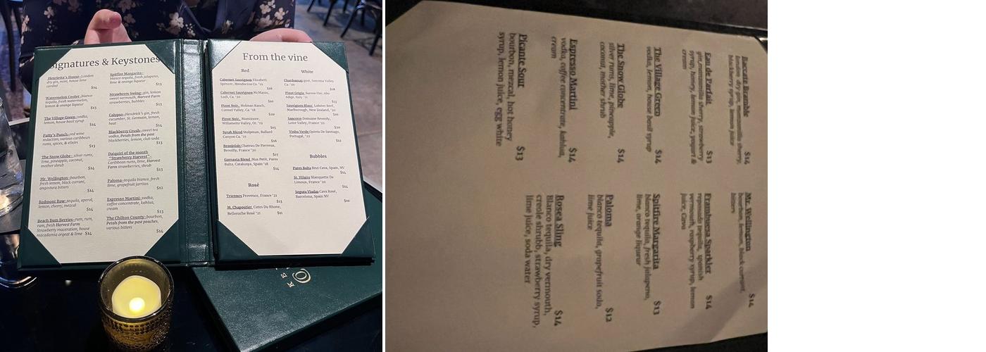 Key Circle Commons Menu