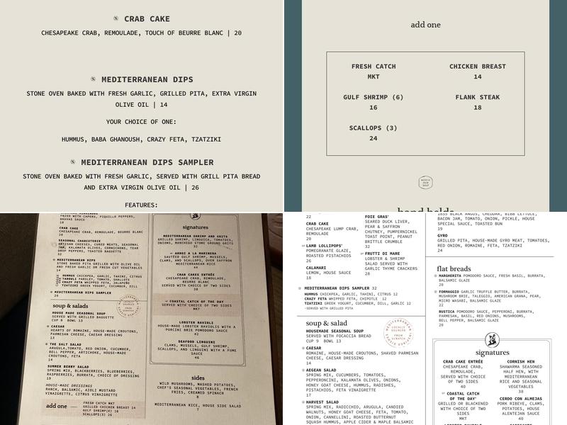 Salt Menu