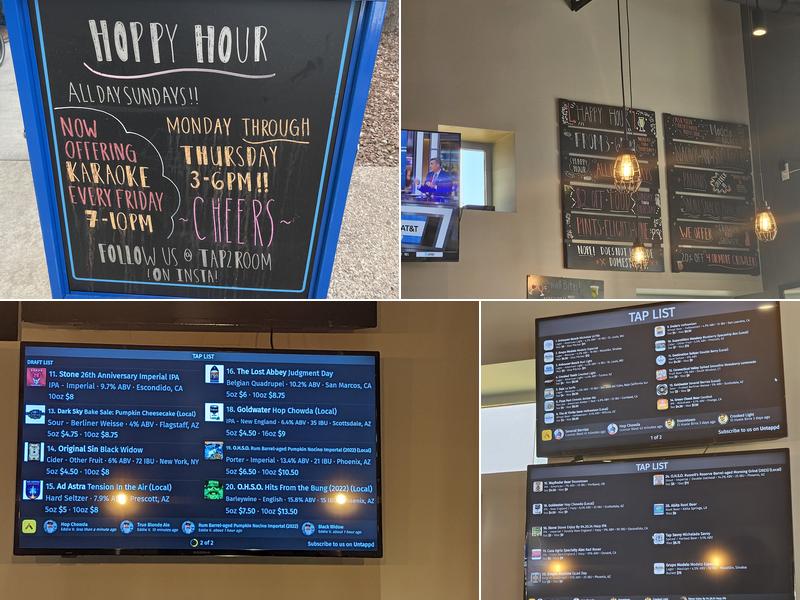 Tap2 Craft Beer & Wine Lounge Menu