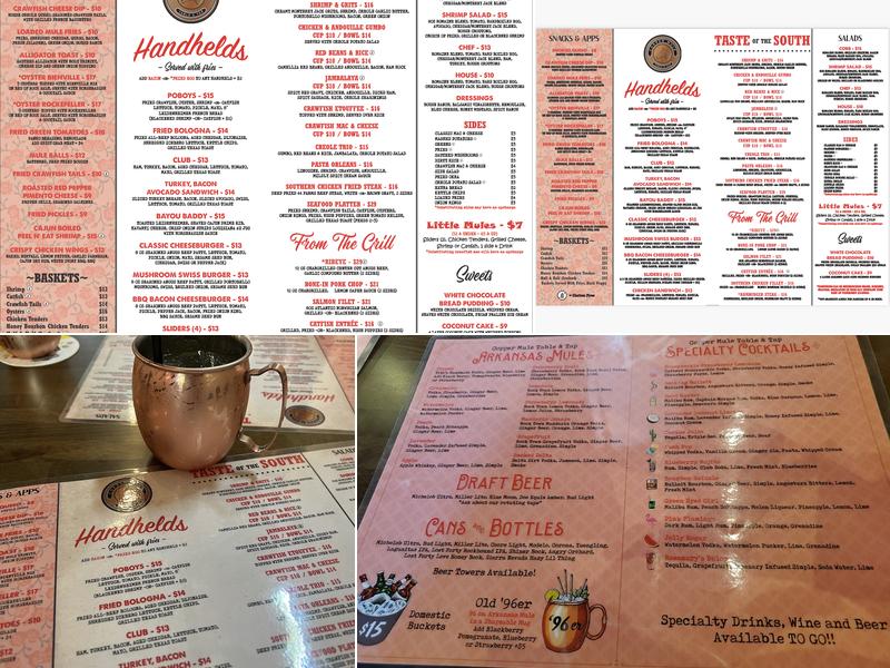 Copper Mule Table & Tap- Heights Menu