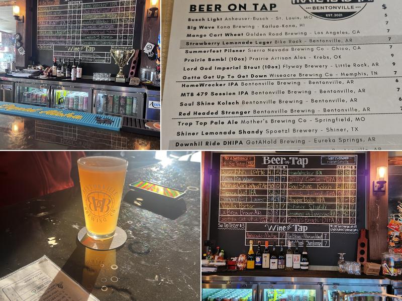Trailhead Tap Menu