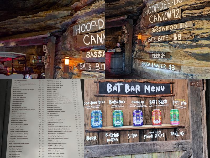 Bat Bar Menu
