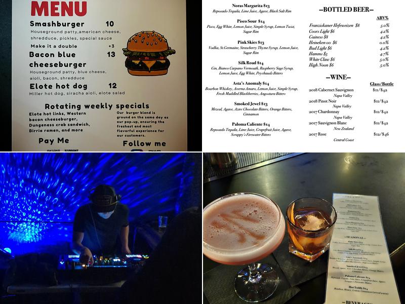 Nick & Nora Menu