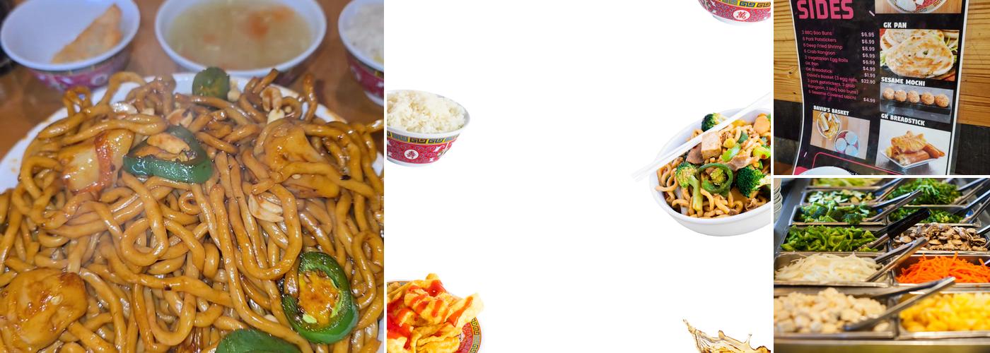 GK Mongolian BBQ Menu