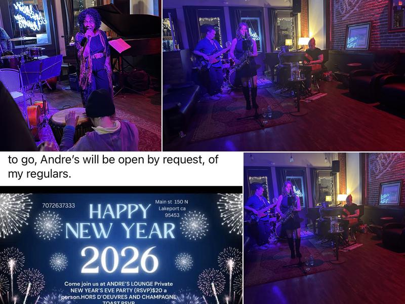 Andre's Lounge 150 N Main St, Lakeport