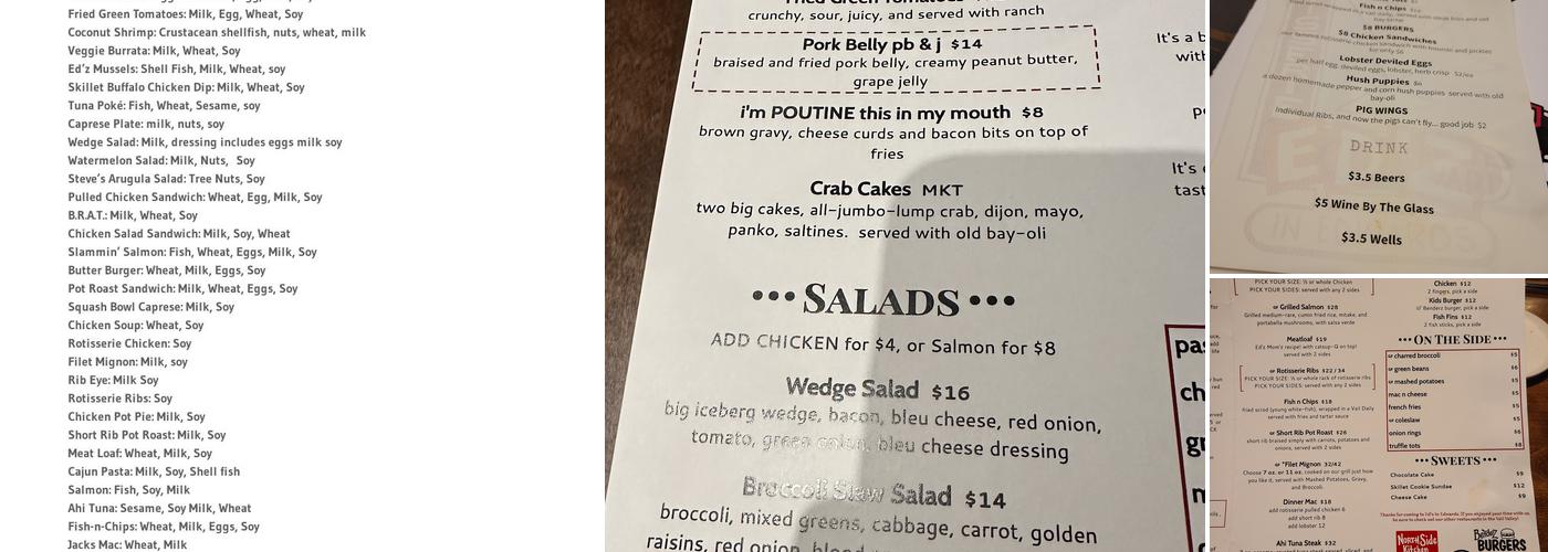 Ed'z Menu