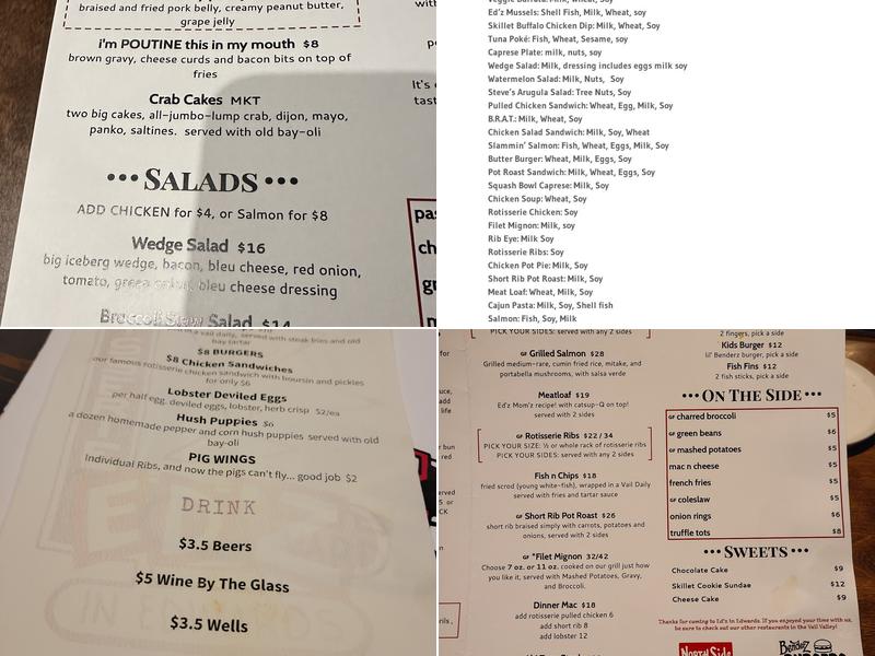 Ed'z Menu
