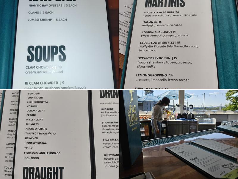 Fat Tuna Menu