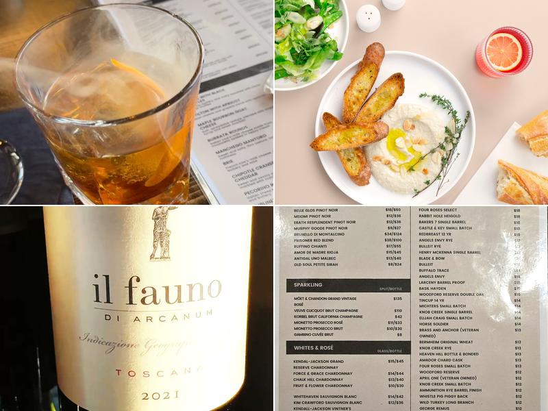 Corks & Barrels Menu