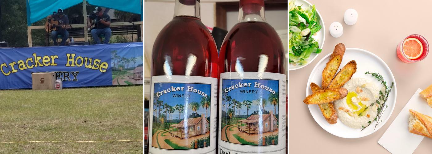 Cracker House Winery Menu