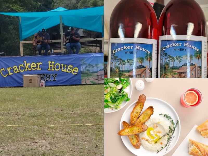 Cracker House Winery Menu