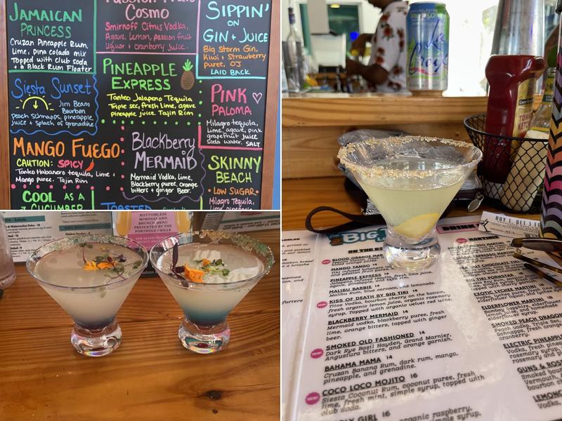 The Big Tiki Lounge Menu