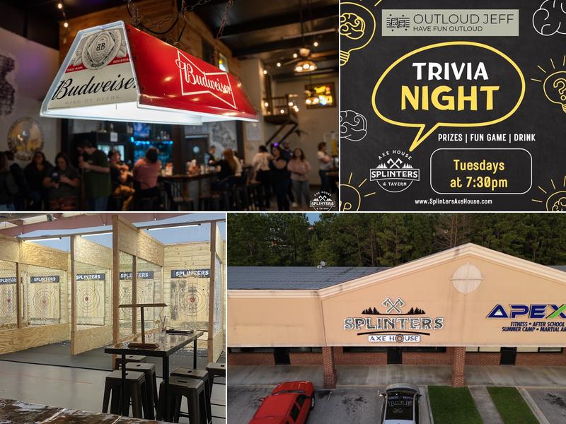 Splinters Axe House & Tavern 590 Carl Vinson Pkwy STE 700, Warner Robins