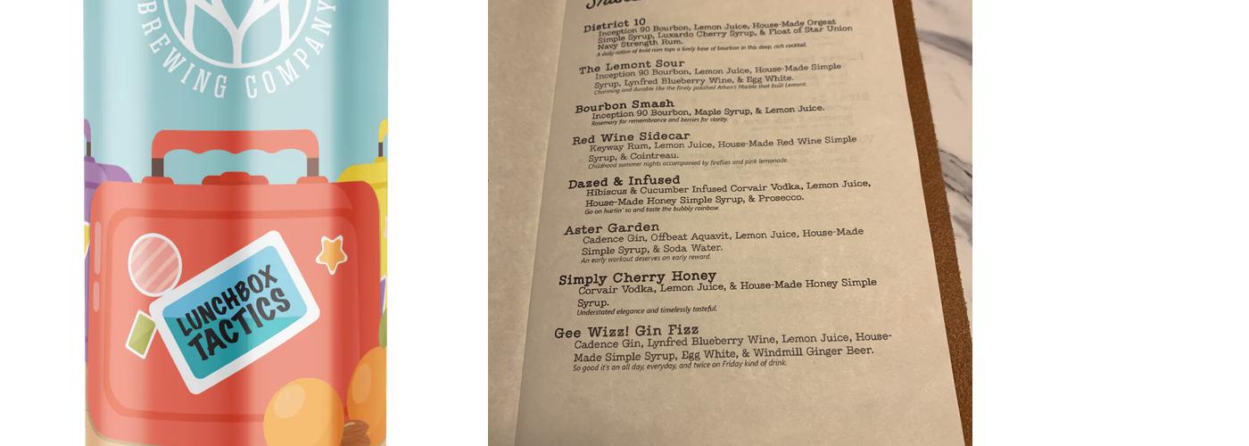 Pollyanna Social Menu