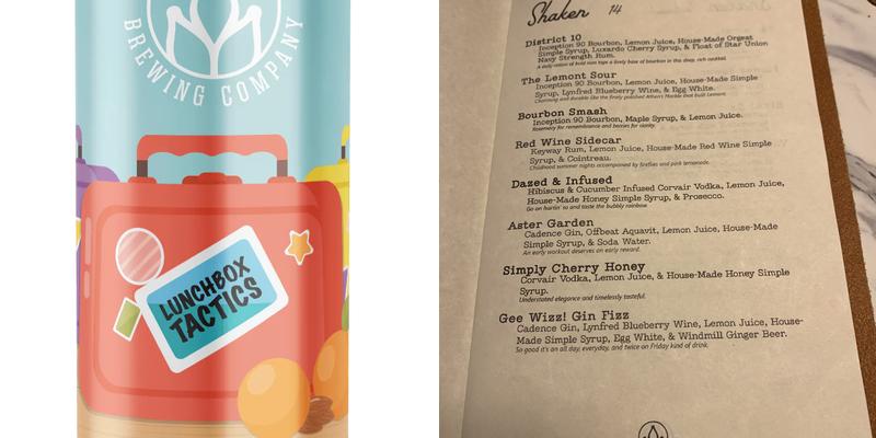 Pollyanna Social Menu