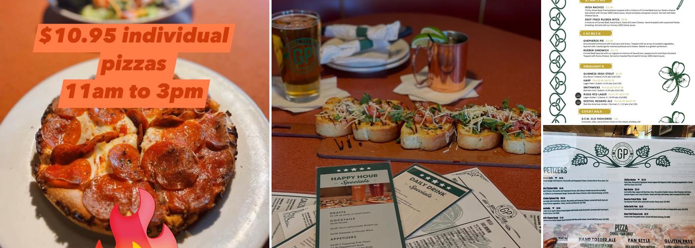 Grand Prairie Pizza & Tavern Menu