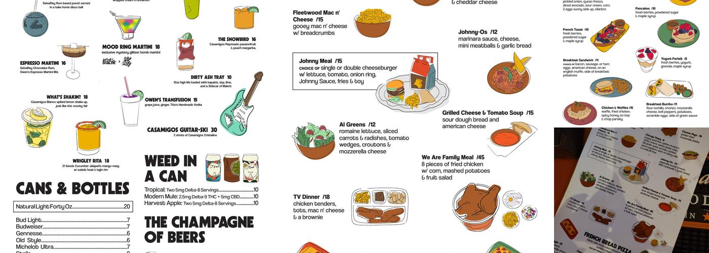 Good Night John Boy Menu