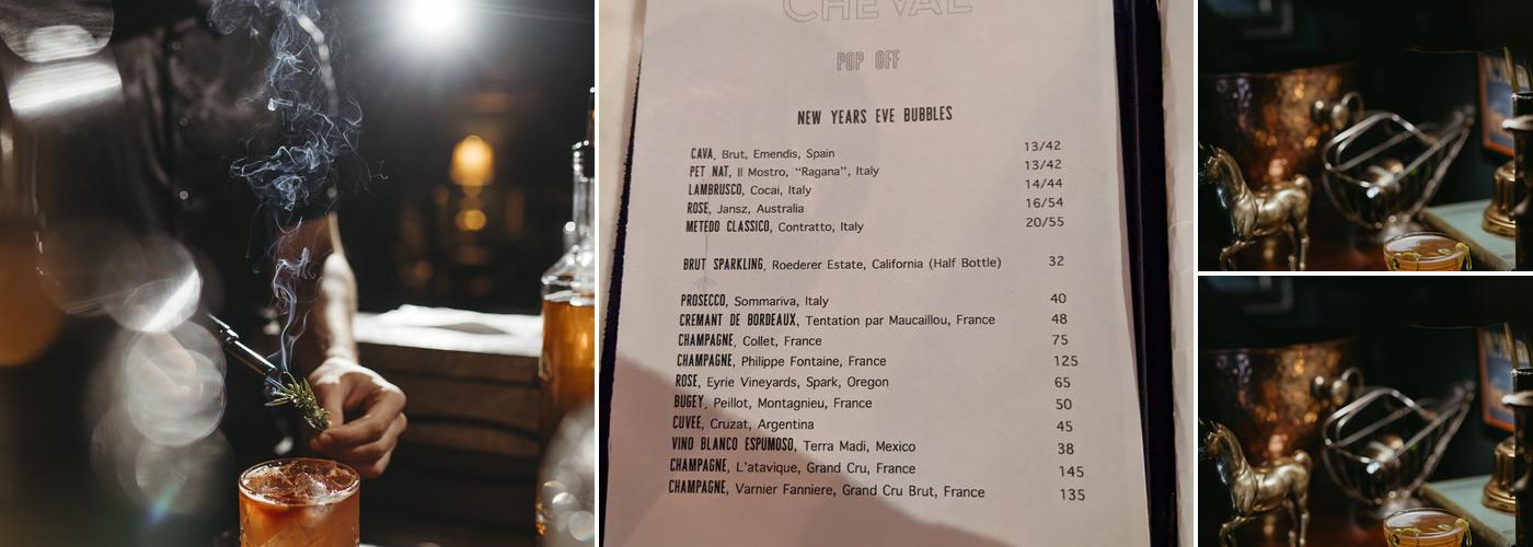 Cheval Menu