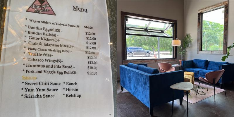 Triangle Square Daiquiris Gone Wild Menu