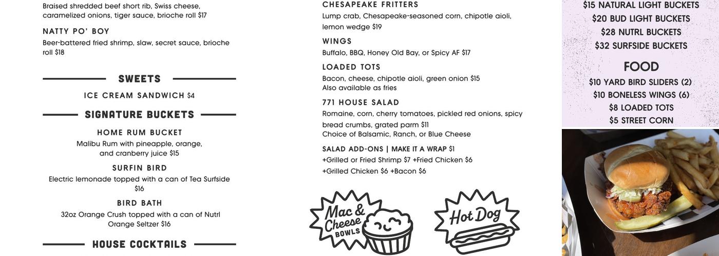 Section 771 Menu