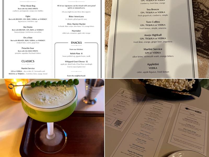 Barlette Menu