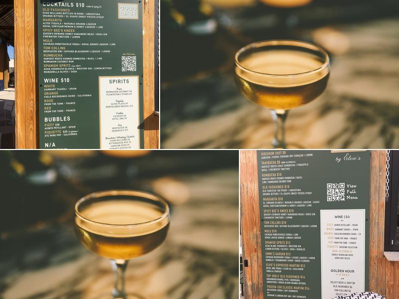 Good Bar Menu