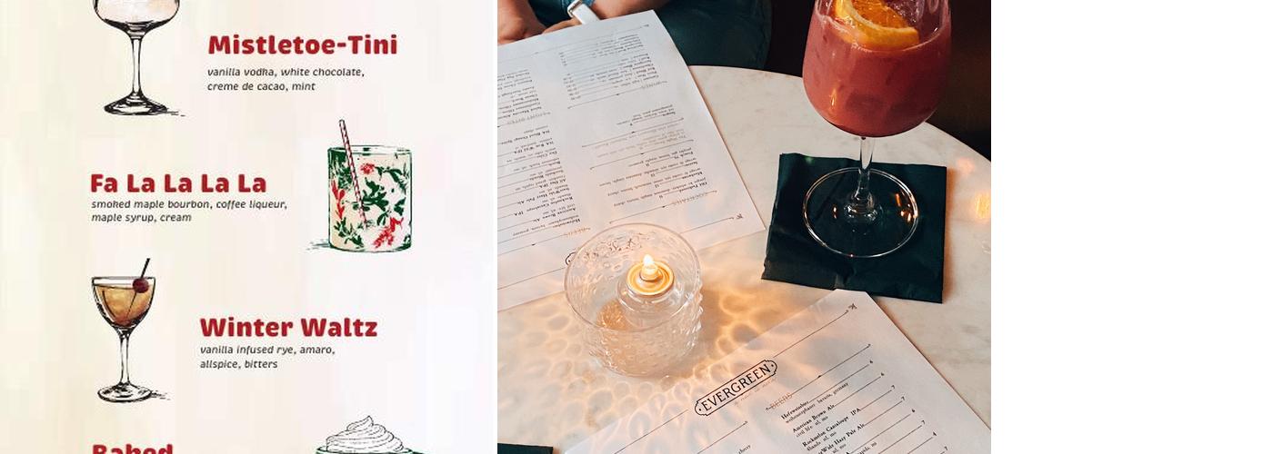 Evergreen Menu