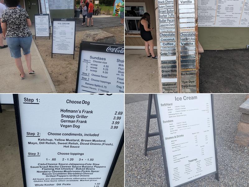 Funky Beez Menu