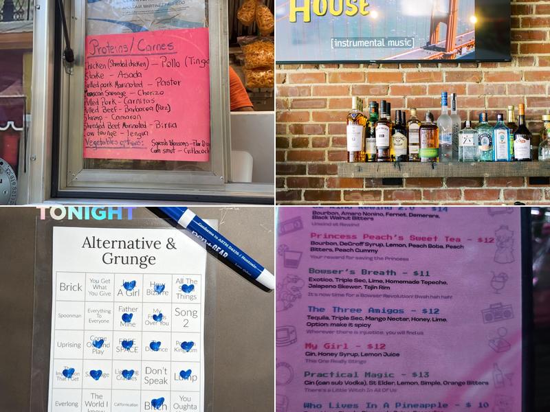 Rewind Retrobar Menu