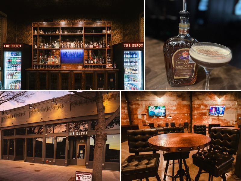 the depot axe throwing lounge