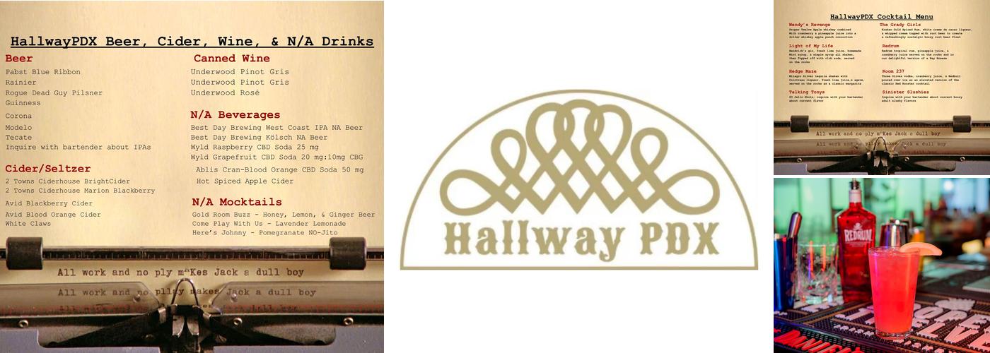 Hallway PDX Menu