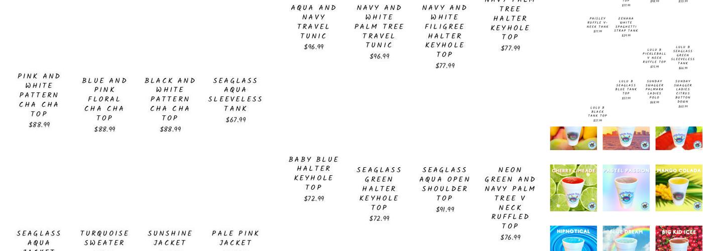 Dockside Daiquiris To Go & Boutique Menu