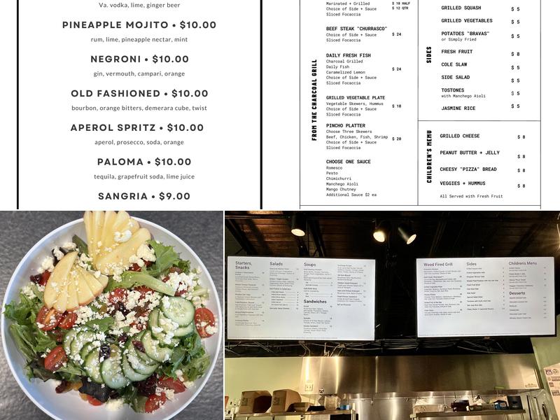 Exchange Cafe Menu