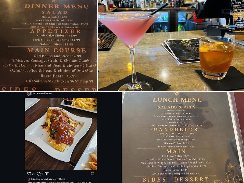 Thyme On The River Menu