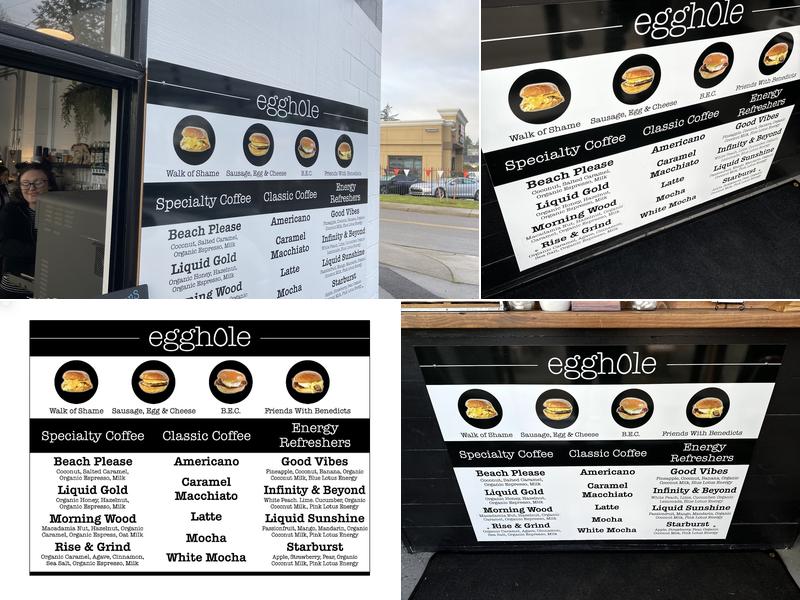 egghole Menu