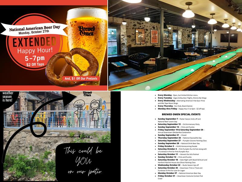 Brewed Omen 120 N Main St Suite L40, Hartford