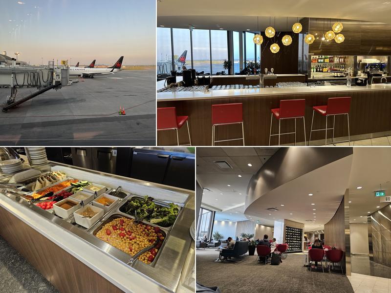 Air Canada Lounge - Calgary Airport