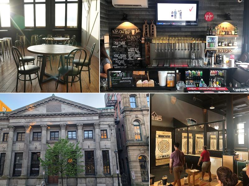 Woodchucks Axe Throwing 125 Prince William St, Saint John